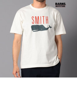 【BARNS OUTFITTERS/バーンズアウトフィッターズ】別注 吊り編み Tシャツ SMITH