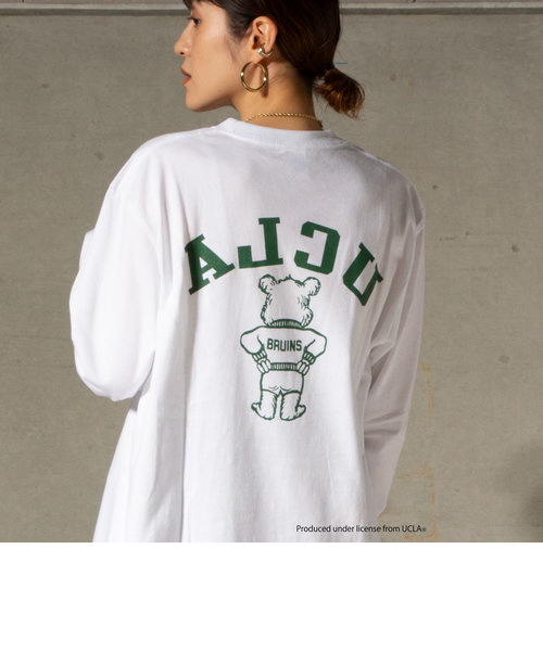 【WEB限定】YALE / UCLA 別注 カレッジロゴ プリント ビッグシルエット Tシャツ