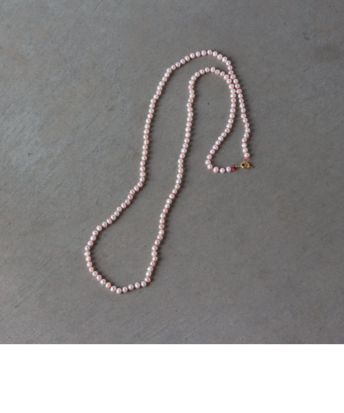淡水パールピンク糸ネックレス 110cm | NOLLEY'S（ノーリーズ）の通販 