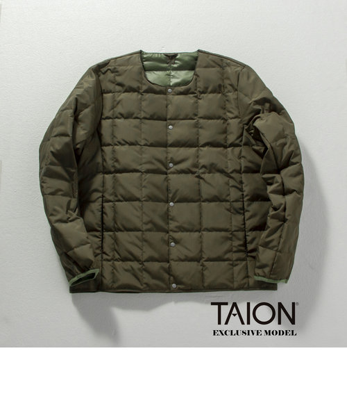 【TAION/タイオン】別注 DOWN JACKET インナーダウン (※注目のダウンメーカーとのコラボレーション企画!!)