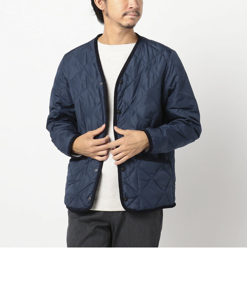 【TAION/タイオン】PIPING V NECK DOWN CARDIGAN #TAION-101C1