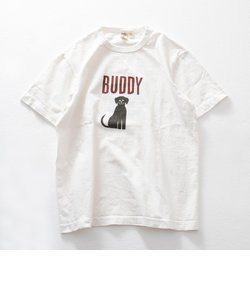 【BARNS OUTFITTERS】別注 吊り編みTシャツ BUDDY