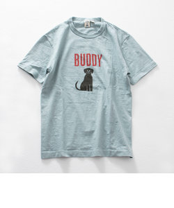 【BARNS OUTFITTERS】別注 吊り編みTシャツ BUDDY