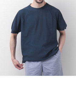 ホールガーメントニットTシャツ(抗菌、消臭機能素材）日本製