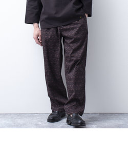 【WORK ABOUT/ワークアバウト】VACANCE PANTS 総柄プリントイージーパンツ