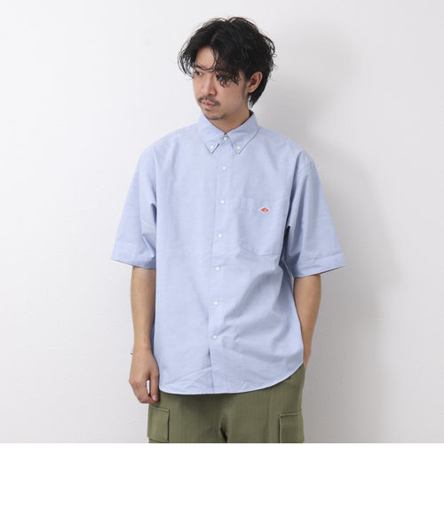 DANTON/ダントン】DOT BUTTON B.D S/S SHIRT ドットボタン シャツ