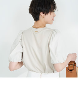 ◇【WEB限定】ストレッチポンチ袖タフタTシャツ(接触冷感・UVカット・マシンウォッシャブル)