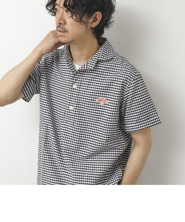 【DANTON/ダントン】ROUND COLLAR SHIRT S/S_TRD 丸襟半袖