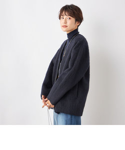 ECOLANAシャギージップブルゾン