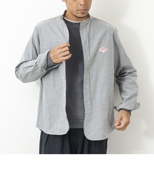 DANTON/ダントン】BAND COLLAR SHIRT VSS | NOLLEY'S（ノーリーズ）の