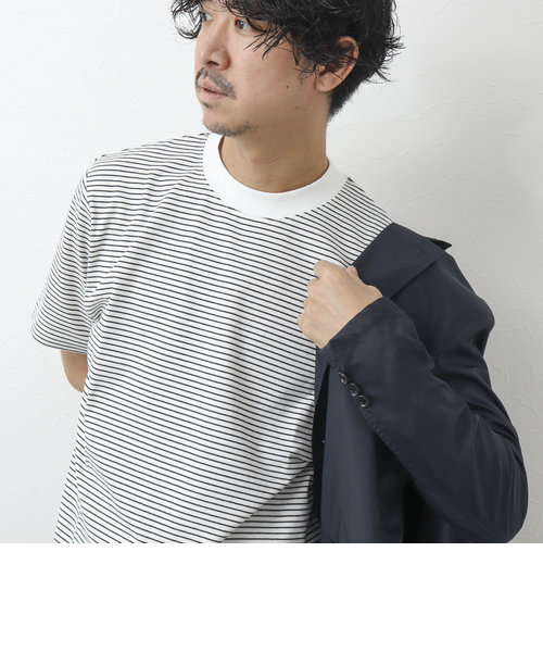 《ビジカジ対応》シルケットスムース / 天竺 ジャケット用Tシャツ