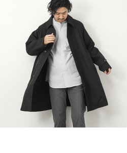 【TAION/タイオン】《限定展開 / ビジカジ対応》別注NON DOWN BAL COLLAR COAT  ステンカラー バルカラーコート