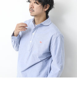 【DANTON/ダントン】SOX ROUND COLLAR PO SHIRT L/S ラウンドカラーシャツ