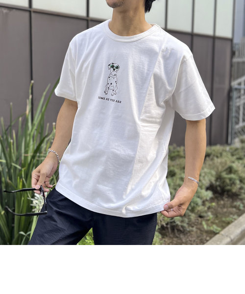 【BARNS OUTFITTERS】別注タフネックTシャツ COME AS YOU ARE