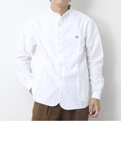 【DANTON/ダントン】SOX BAND COLLAR SHIRT LS