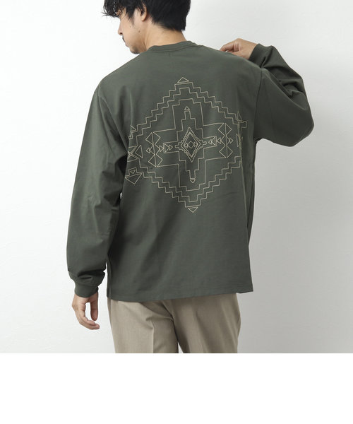 【PENDLETON/ペンドルトン】Back EMB LS Tee バックエンブロイダリー ロンT 長袖Tシャツ