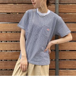 【DANTON/ダントン】POCKETストライプTシャツ #JD-9041