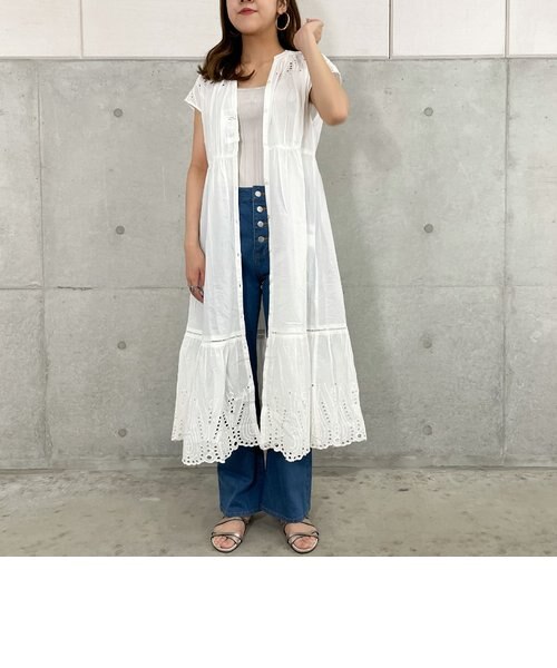 インド刺繍前開きワンピース Fredy Gloster フレディ グロスター の通販 Mall