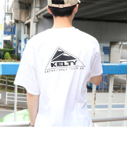 【KELTY/ケルティ】GLOSTER別注 バックプリント ビッグシルエットショートスリーブTシャツ