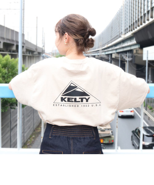 KELTY ケルティ ワッペンロゴ ロングスリーブ Tシャツ ユニセックス XL