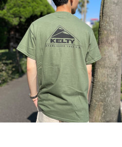 【KELTY/ケルティ】GLOSTER別注 バックプリント ビッグシルエットショートスリーブTシャツ