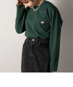 【DANTON/ダントン】ポケット付きロングスリーブTシャツ#JD-9077