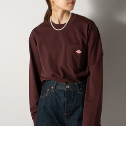 【DANTON/ダントン】ポケット付きロングスリーブTシャツ#JD-9077