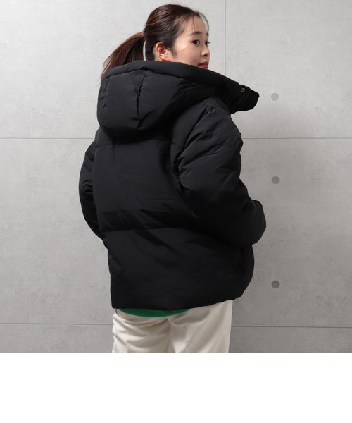 sillage シアージ GRAPHITE DOWN PADDED JACKET ショート フーデッド