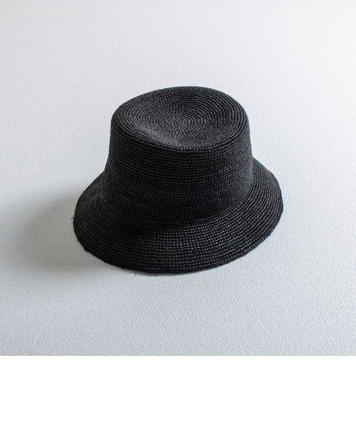 GLOSTER/グロスター】RAFFIA BUCKET HAT ラフィア バケットハット 