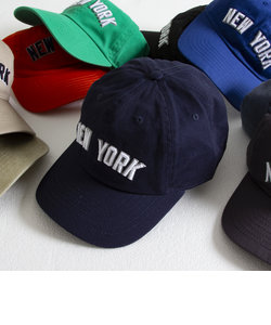 【NEW HATTAN/ニューハッタン】ベースボールキャップ NEW YORK embroidery