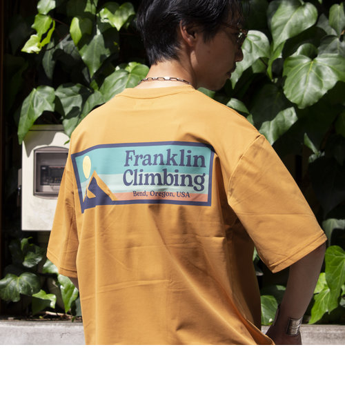 最新入荷 Franklin climbing Tシャツ 赤 tessiturasdenos.com.br