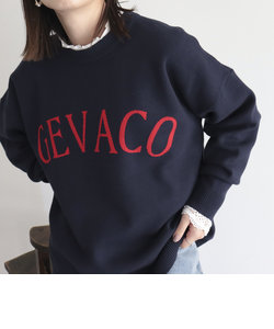 【GEVACO/ゲバコ】アーチロゴジャガードセーター