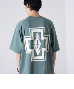 【PENDLETON/ペンドルトン】バックプリント ラグランTシャツ ドロスト