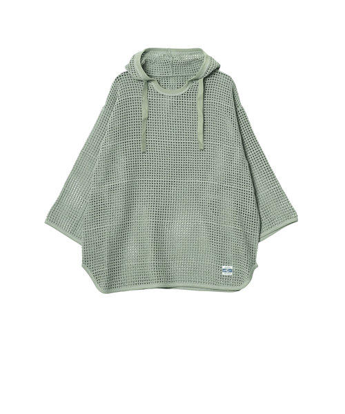 【限定展開】【ARMY TWILL/アーミーツイル】別注 メッシュパーカー 7分袖 MESH かぎ編み