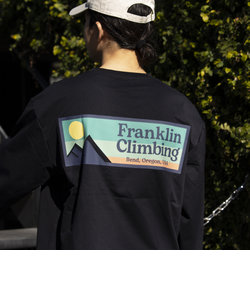 【限定展開】【Franklin Climbing/フランクリンクライミング】バックプリントロンTee