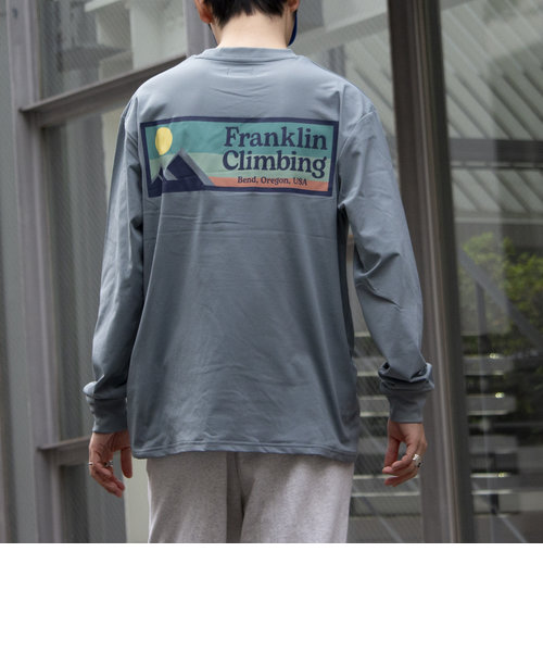 【限定展開】【Franklin Climbing/フランクリンクライミング】バックプリントロンTee