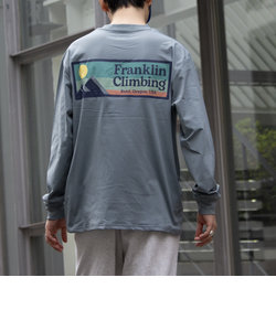 【限定展開】【Franklin Climbing/フランクリンクライミング】バックプリントロンTee