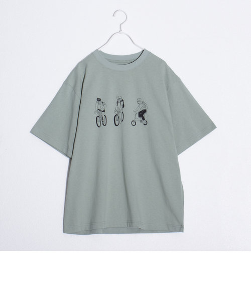 【FREDYMAC/フレディマック】SKATEBOARD/BICYCLE/WALK THE DOG プリントTシャツ マックT