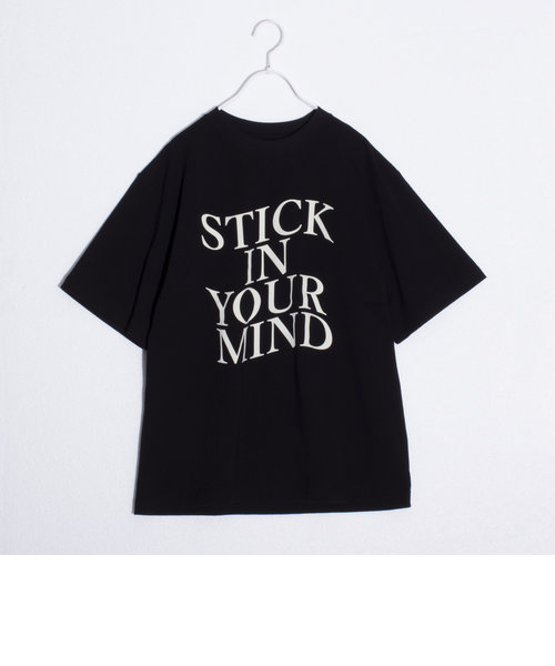 【FREDYMAC/フレディマック】STICK IN YOUR MIND ロゴプリントTシャツ マックT