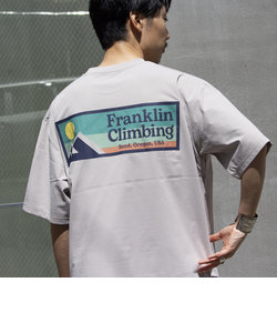 【限定展開】【Franklin Climbing/フランクリンクライミング】バックプリント 半袖Tシャツ