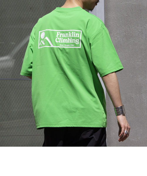【限定展開】【Franklin Climbing/フランクリンクライミング】グラフィック バックプリント 半袖Tシャツ
