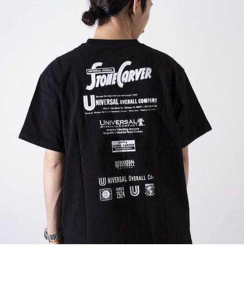 【UNIVERSAL OVERALL/ユニバーサルオーバーオール】100th LIMITED プリントTシャツ