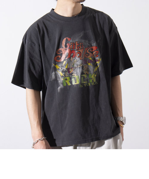 【Disney】【TOM&JERRY】【WILD SPEED】 ピグメント加工 プリントTシャツ