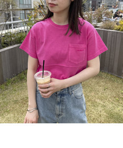 【GEVACO/ゲバコ】ピグメント天竺コンパクトポケ付きTシャツ