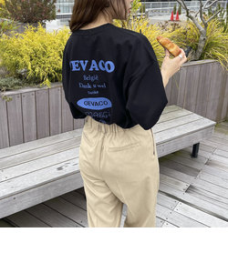 【GEVACO/ゲバコ】バックプリントオーバーサイズTシャツ