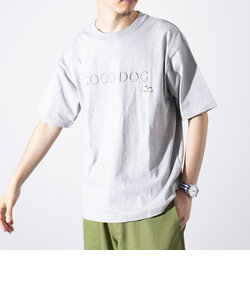【GLOSTER/グロスター】フレンチブルドッグ刺繍 GOOD DOG Tシャツ
