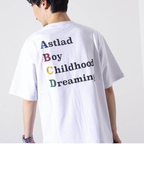 【GLOSTER/グロスター】BOY FRIEND signature バックプリントTシャツ