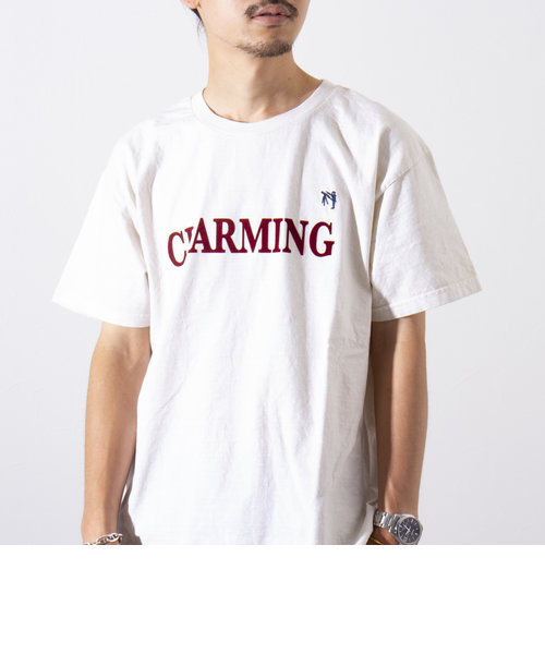 【GLOSTER/グロスター】BOY  CHARMING フロントロゴプリント クルーネックTシャツ