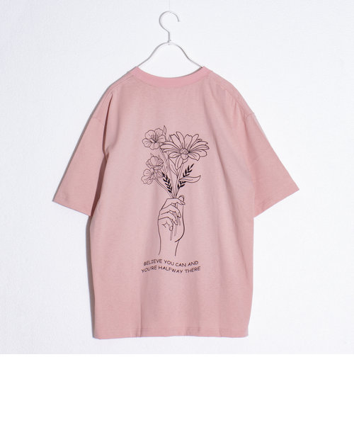 【FREDYMAC/フレディマック】bee_flower バックプリントTシャツ マックT