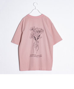 【FREDYMAC/フレディマック】bee_flower バックプリントTシャツ マックT